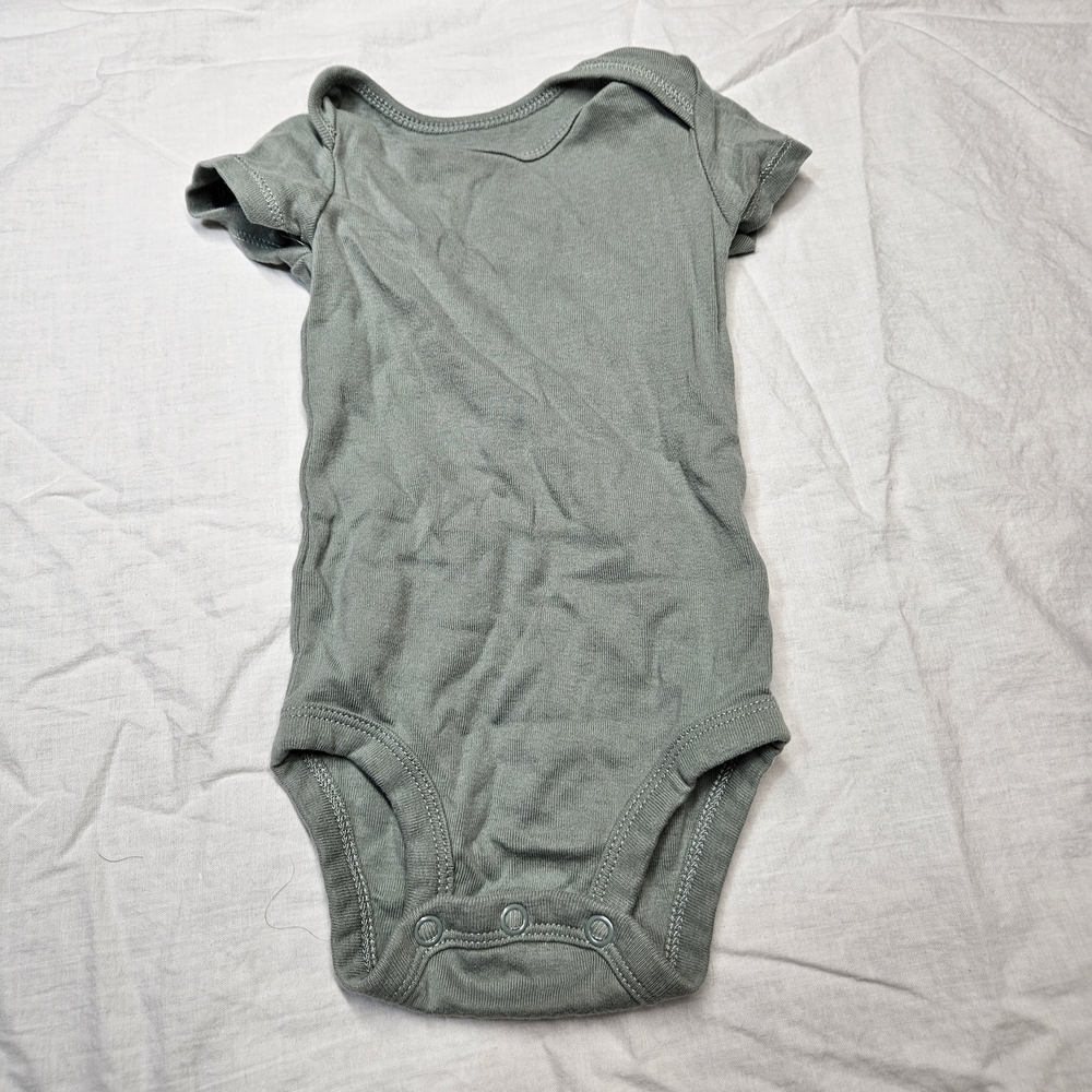 Carter's Gray Bodysuit Soft Cotton Blend One Piece